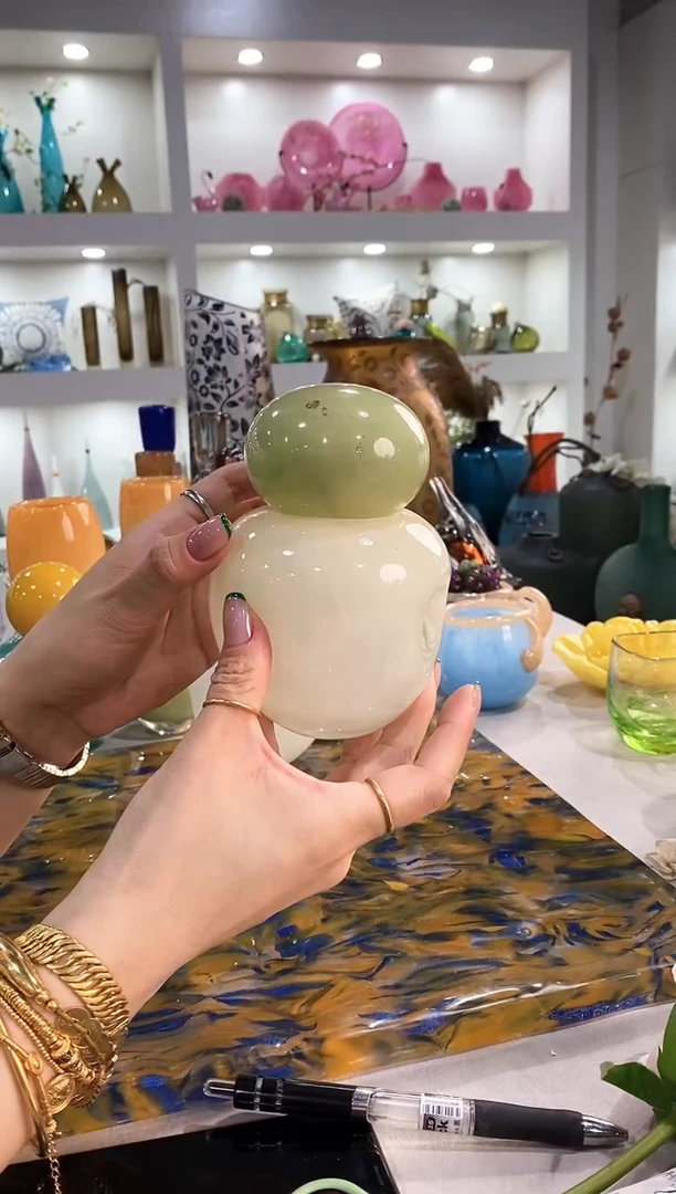 慕忆家手作琉璃花瓶
