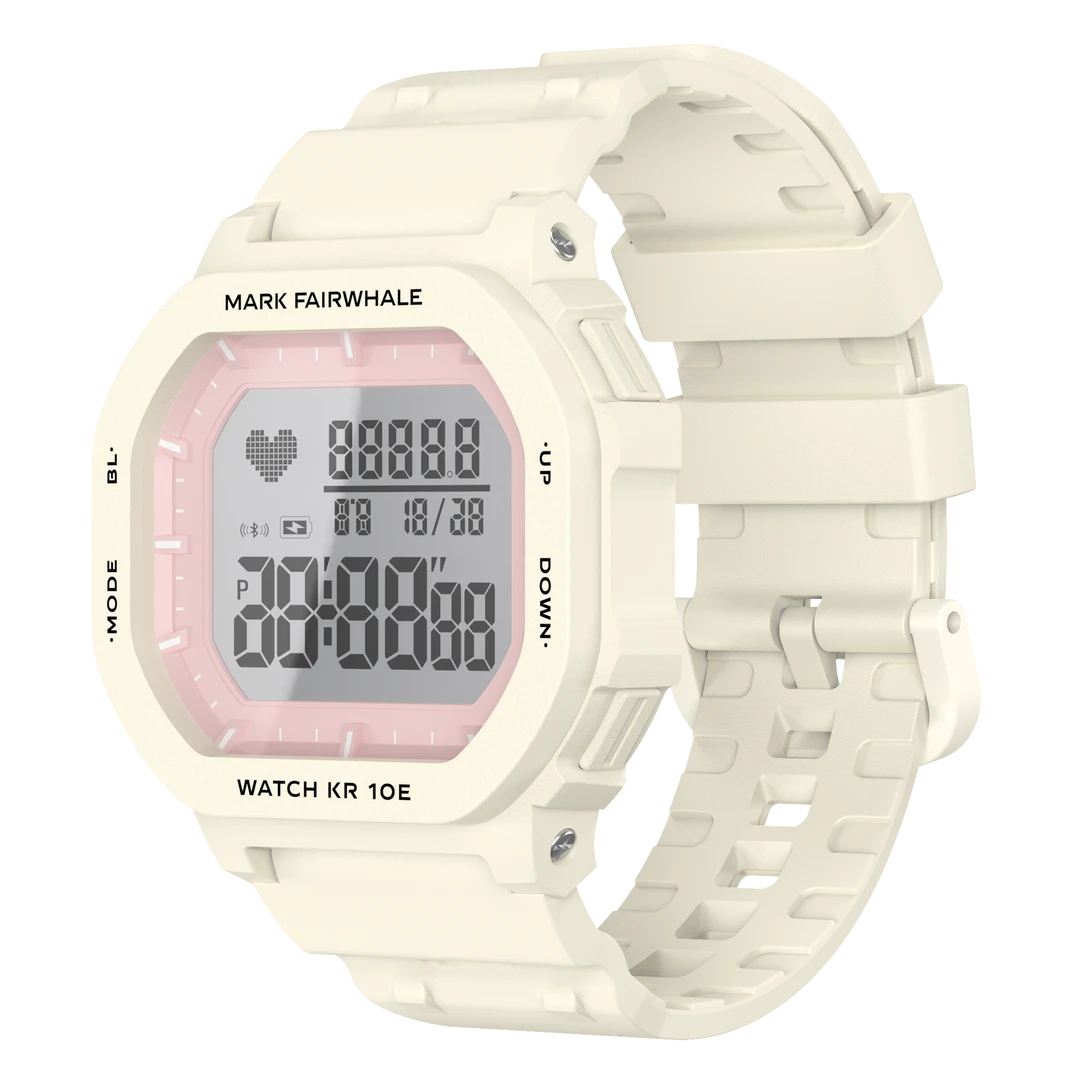 马克微瑕KR轻智能心率血氧睡眠运动计步器健康检测学生潮牌穿搭