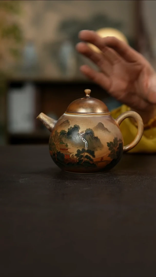 杯景德镇陶瓷杯碗柴烧多人