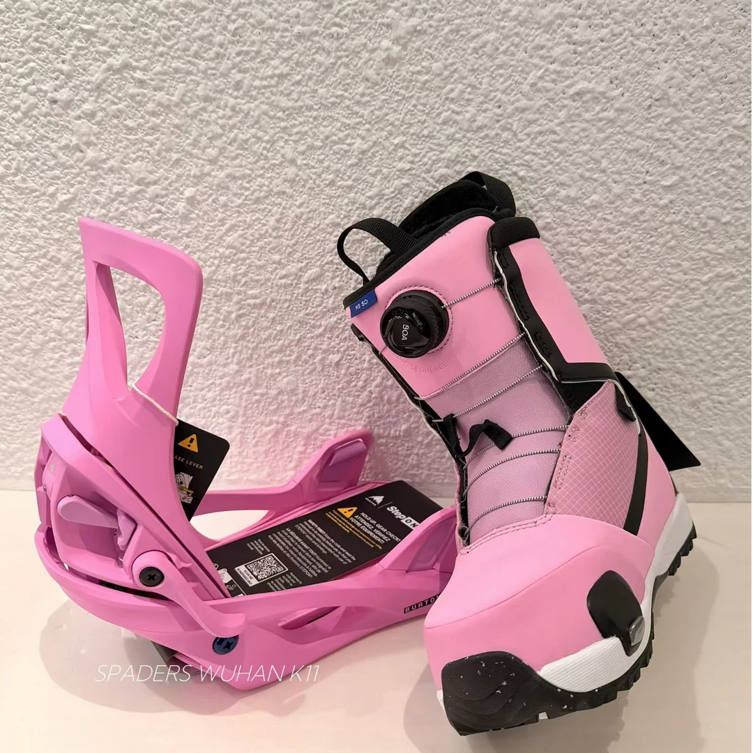 BURTON 25/26女款单板滑雪鞋HIGHSHOT STEP ON马年限定款粉