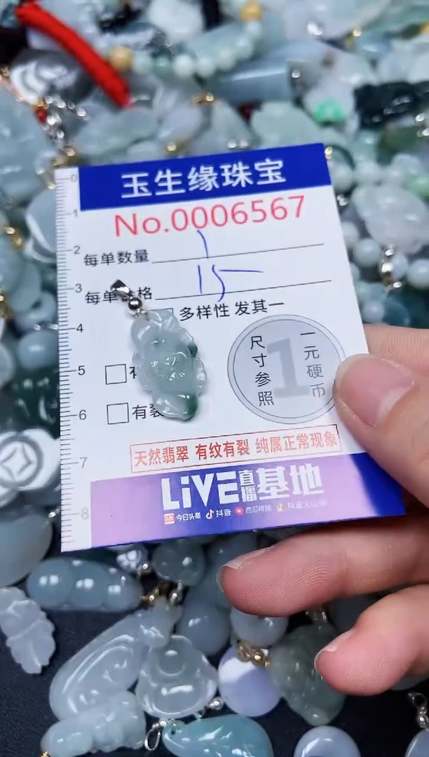 【闪购商品】翡翠颈饰未镶嵌闪购00006567