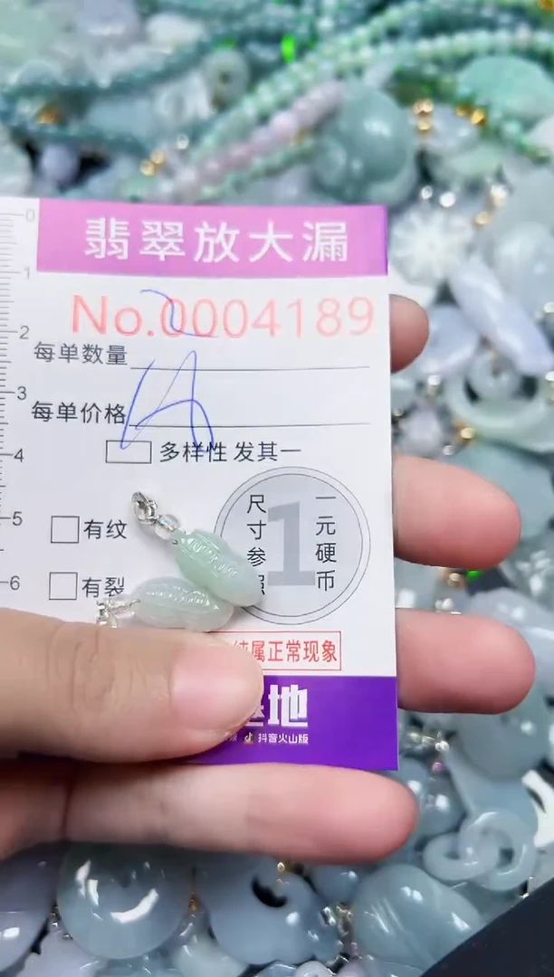 颈饰未镶嵌翡翠4189