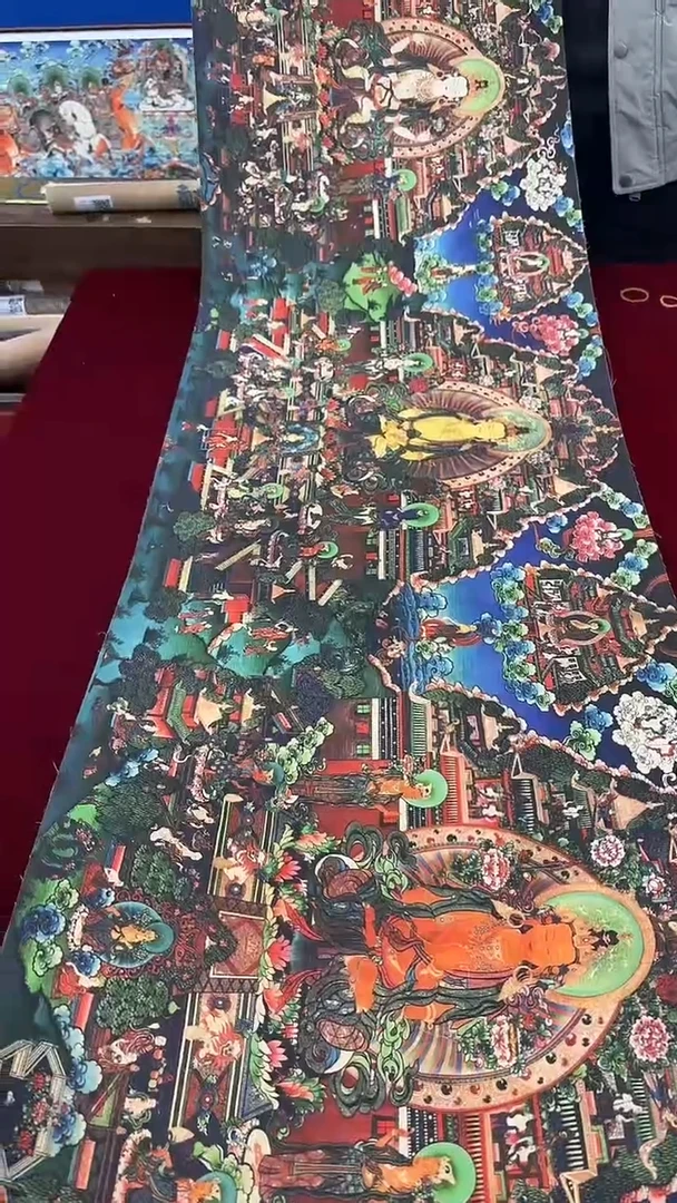 卷轴画唐卡16078