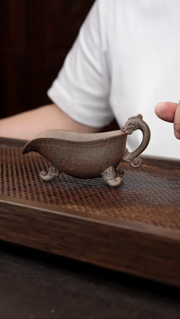 茶壶紫砂岩中泥 爵