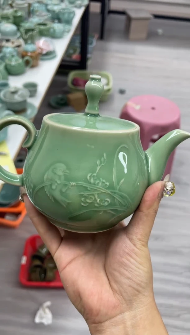 全手特价福利 微瑕 慧仙青瓷