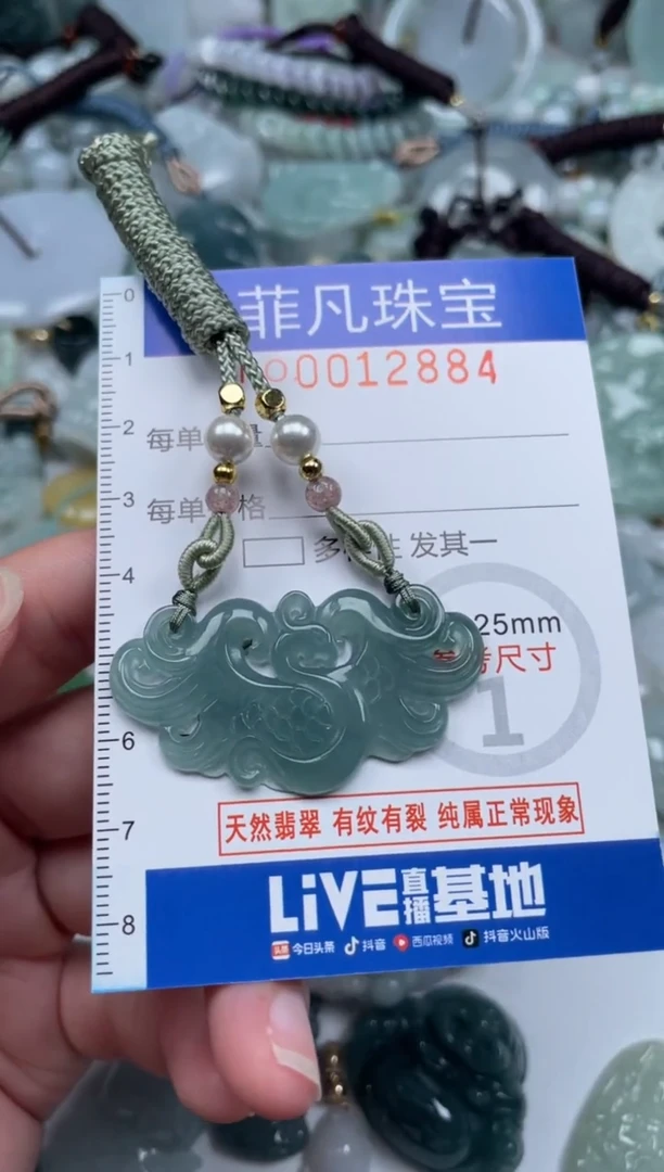 颈饰未镶嵌翡翠12884