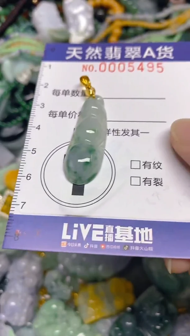 颈饰未镶嵌翡翠0005495