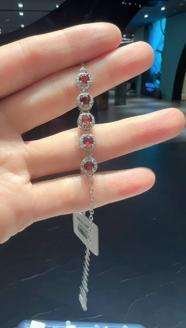 手链未镶嵌石榴石35【】多样性发一