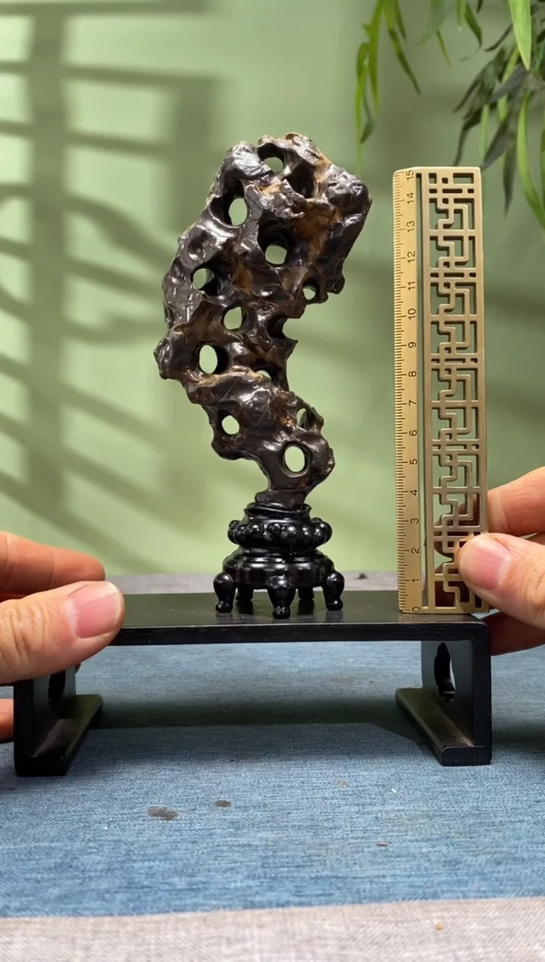 石材树脂底座 石头是青州玲珑石