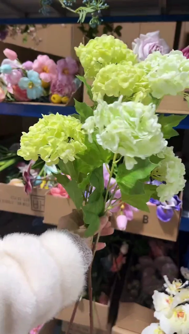 2枝混色手感雪球