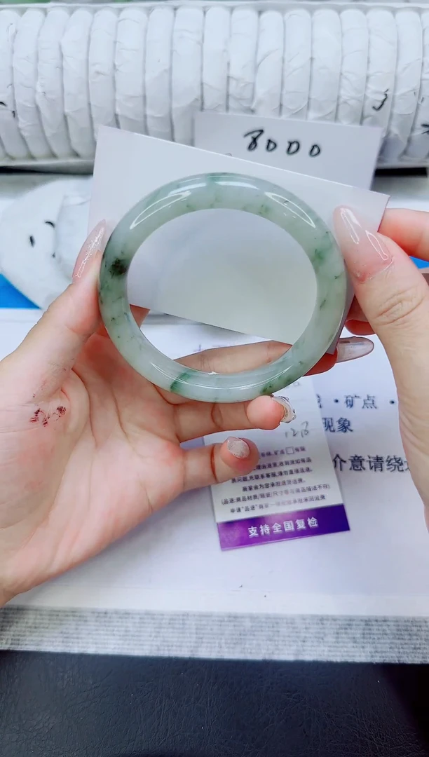 未镶嵌手镯石英质玉40/60