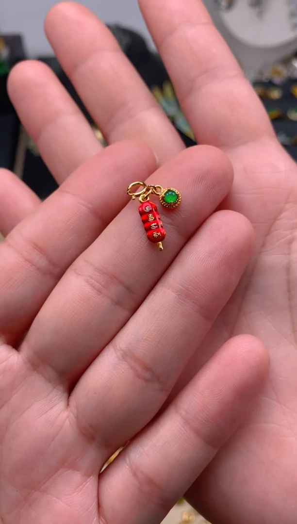 【闪购商品】翡翠吊坠(不含链)银S925镶嵌万能扣