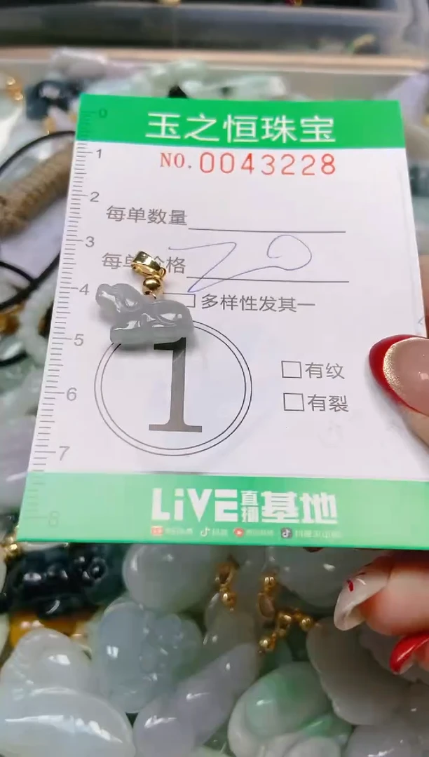 【闪购商品】翡翠颈饰未镶嵌闪购0043228