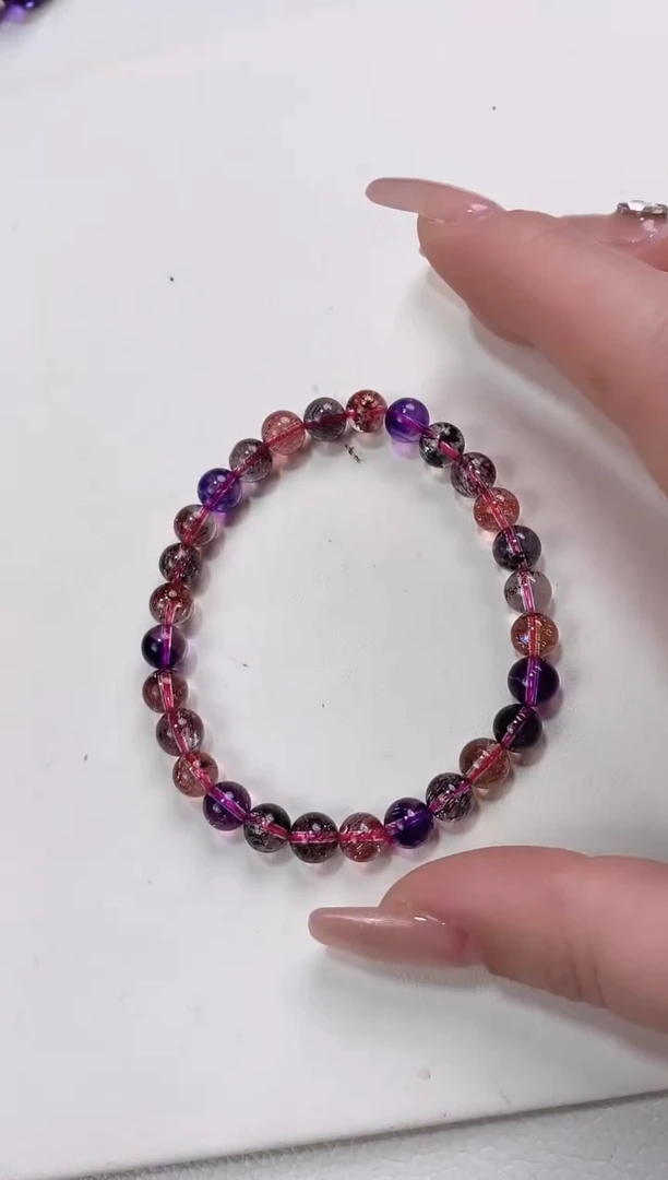 【闪购商品】水晶超七单圈7*未镶嵌多人多样性发其一