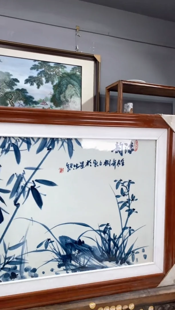 吴义松陶瓷联盟手绘陶瓷编号：5322