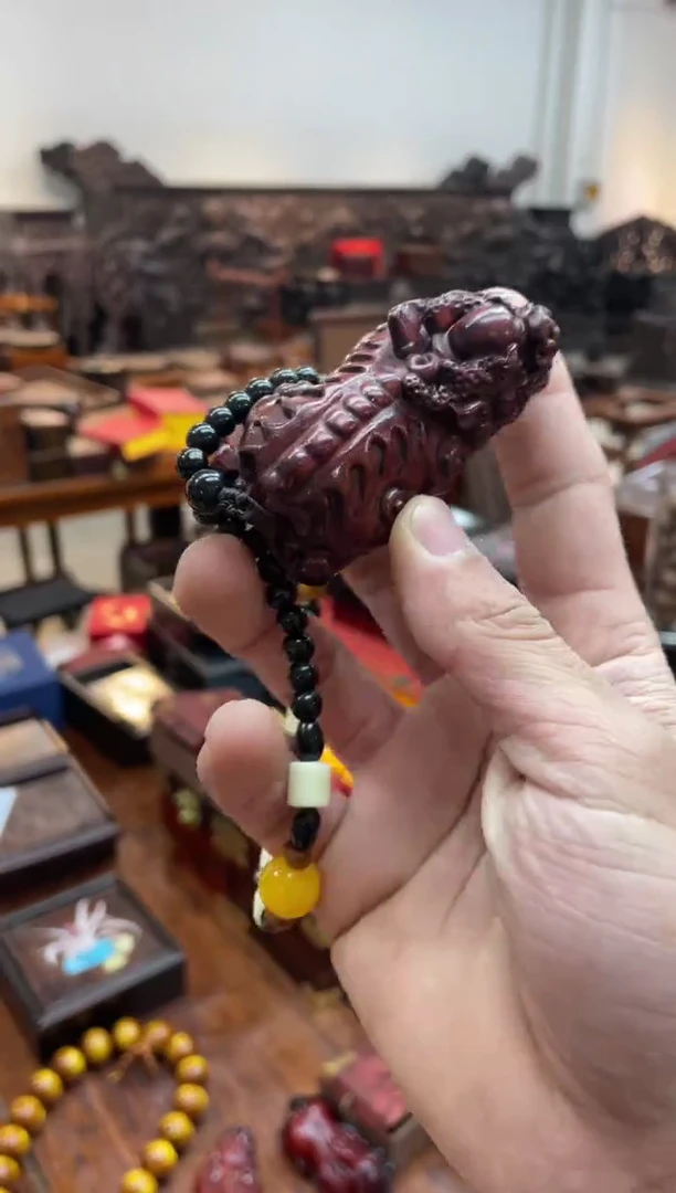 【闪购商品】木貔貅手把件啊啊啊啊