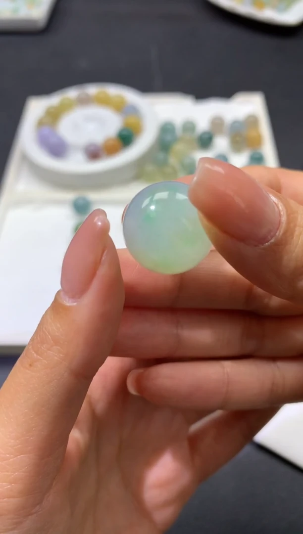 【闪购商品】定制翡翠未镶嵌珠11
