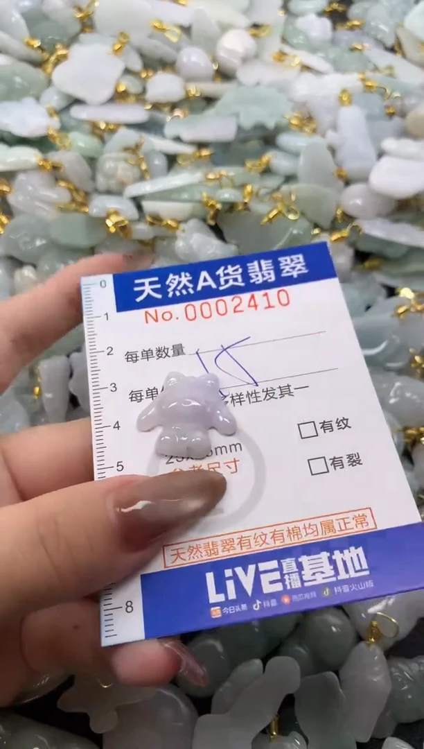 翡翠未镶嵌颈饰天然A货翡翠