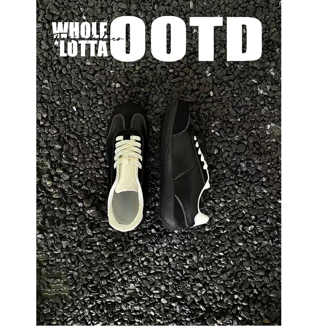 NRSC25SS秋季新款复古OOTD百搭平地低帮潮流休闲男鞋经典赛车鞋