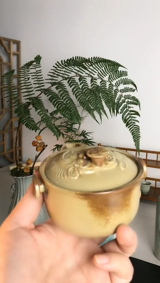 龙泉青瓷茶杯茶器摆件花器99