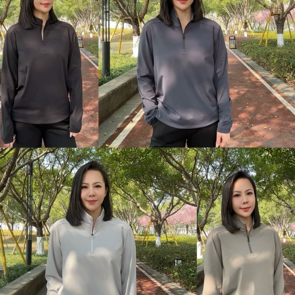 男士春夏（户外城市探索者）速干拉链款卫衣25W78