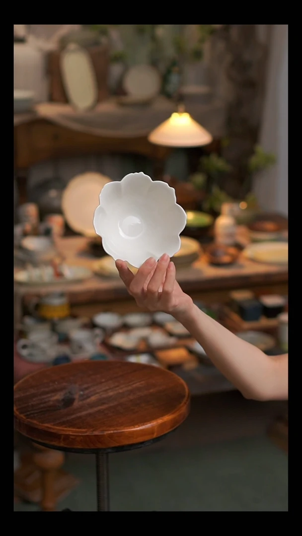 塑料听溪陶瓷工作室  碗2个