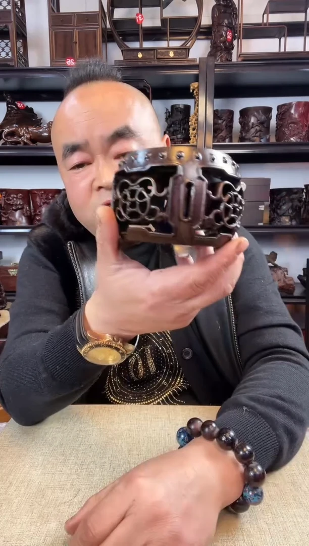 木老李红木工艺品新鼓