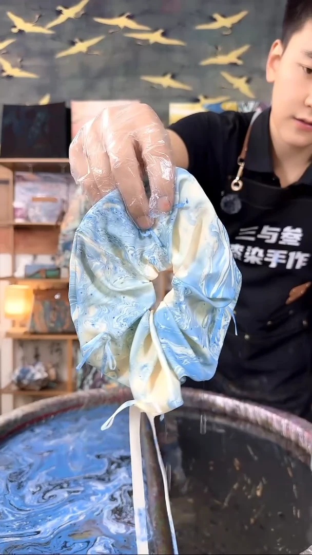 飘带发圈 083 手工微瑕 一物一拍 不退不换