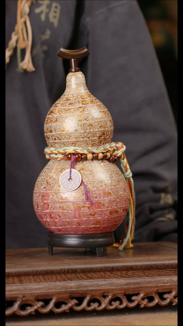 140号精品天然大漆酒葫芦一物一拍~**//