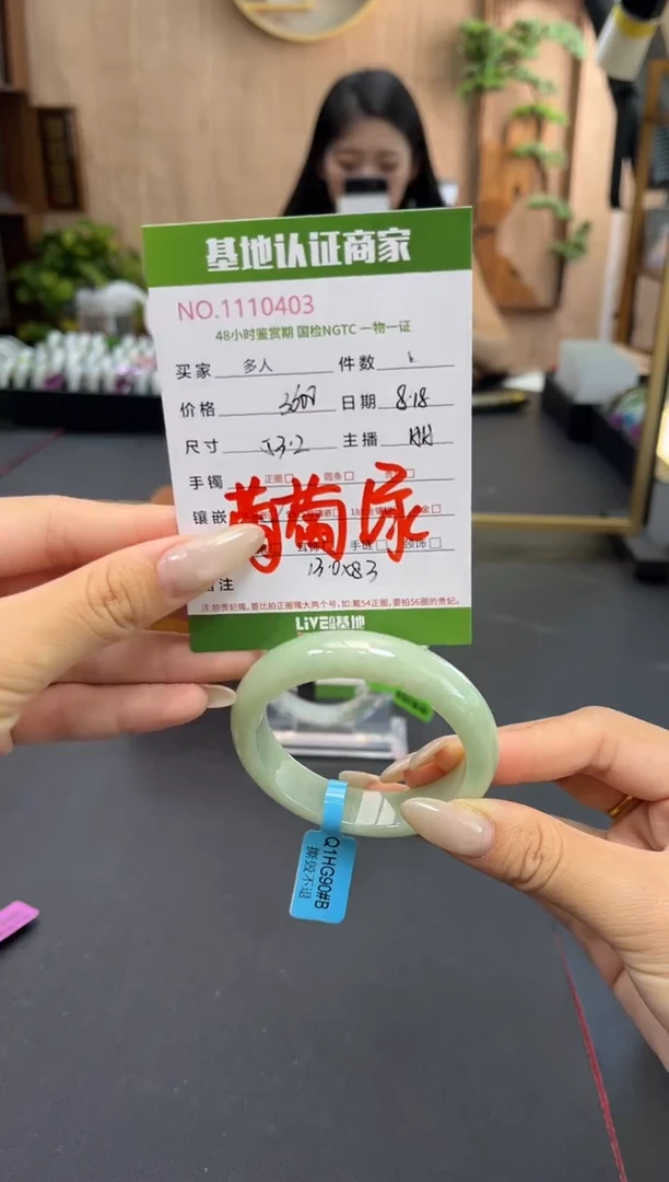 翡翠手镯未镶嵌多人