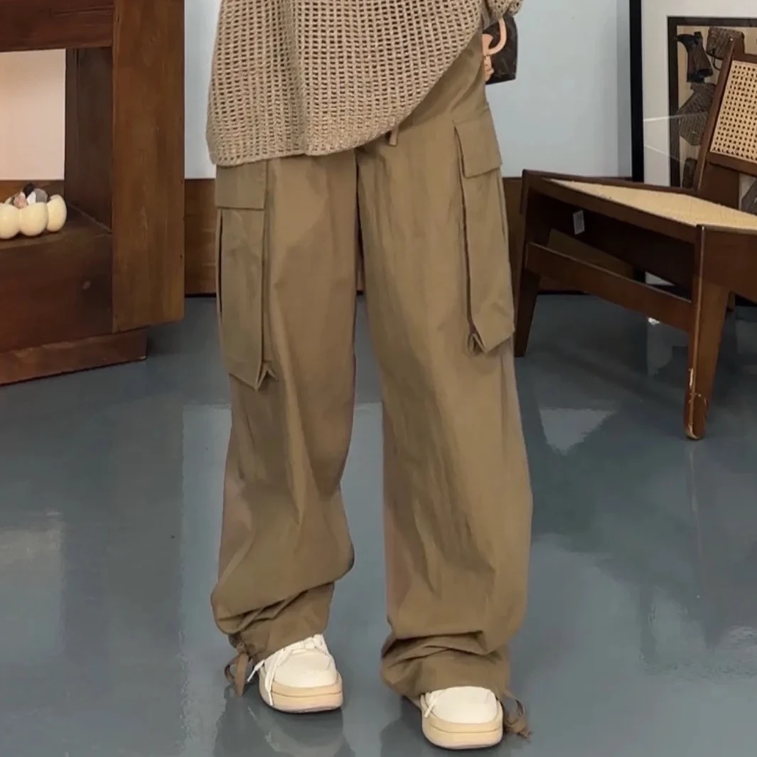 AMAZING IN | 棉质 | 宽松立体大口袋工装裤A250809-AI58CTR1786