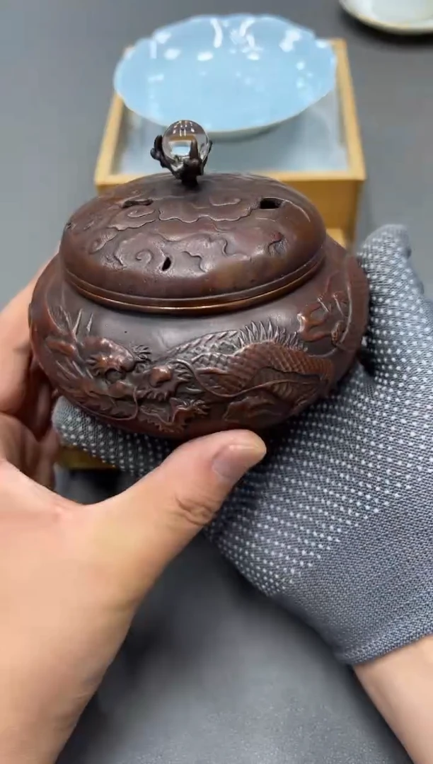 铜工艺品小四孤品收藏