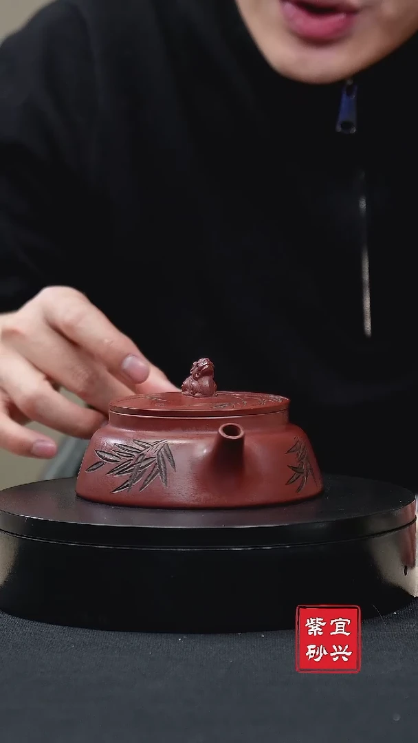 【闪购商品】紫砂茶壶025瑞兽手工紫砂壶