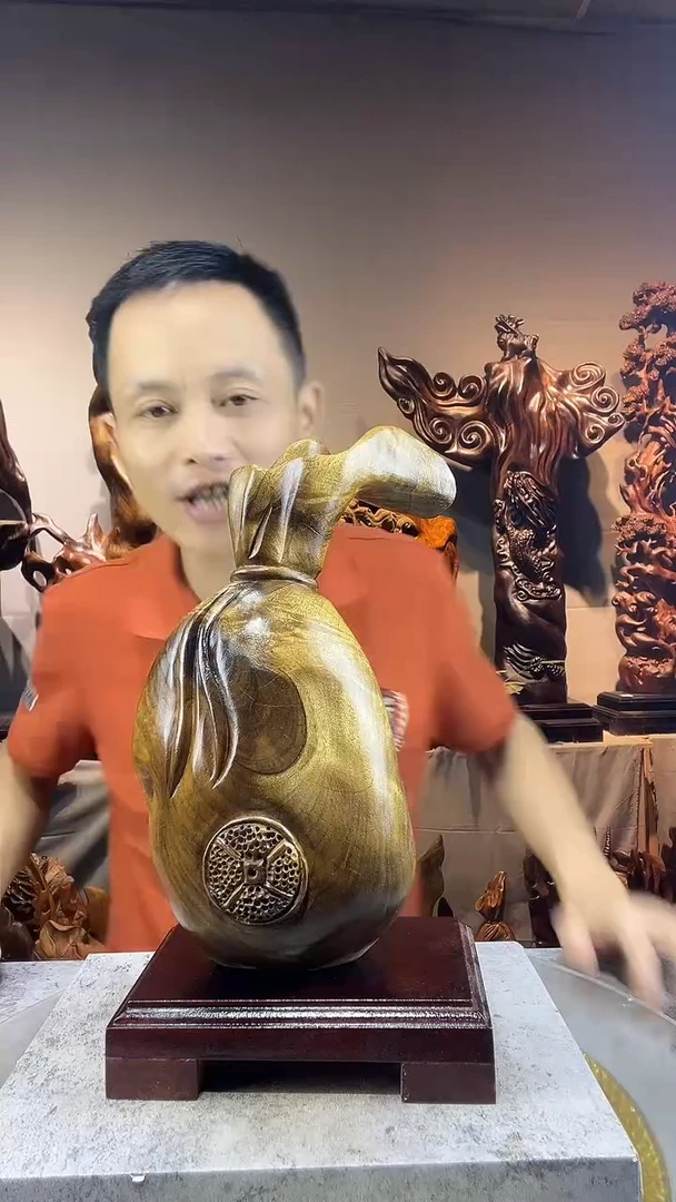 金丝楠用****成小叶桢楠随行摆件17