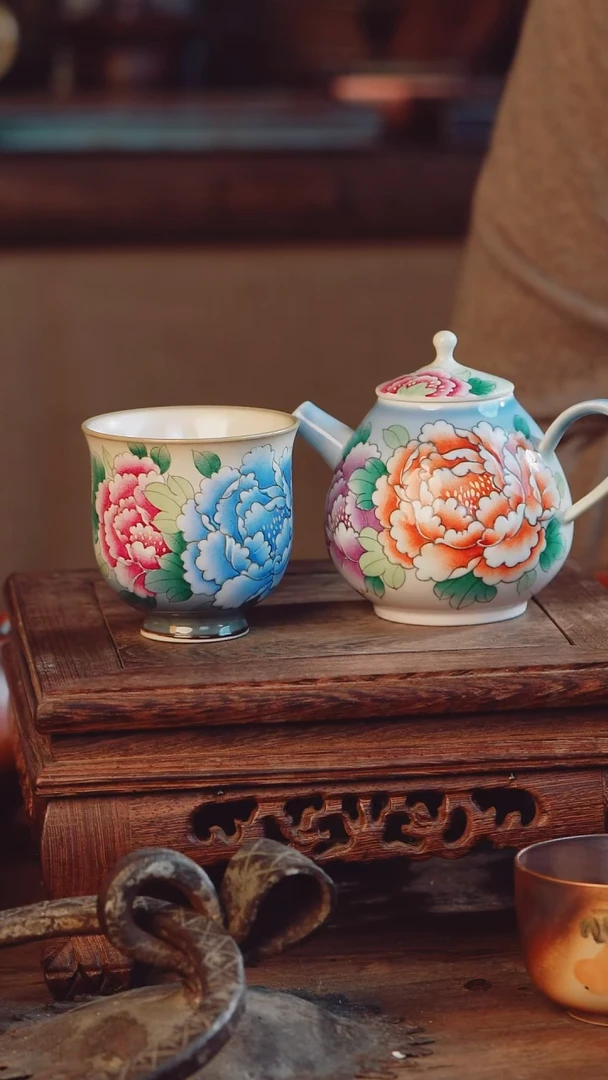 老昌号手工手绘茶器