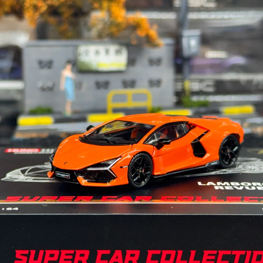 HH toys 鸿兴 1/64 兰博基尼新大牛Revuelto LB744合金车收藏模型