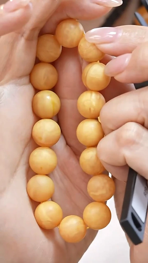 蜜蜡颈饰未镶嵌8396天然蜜蜡珠宝奇石云端妖孽石膏蜡全部保真