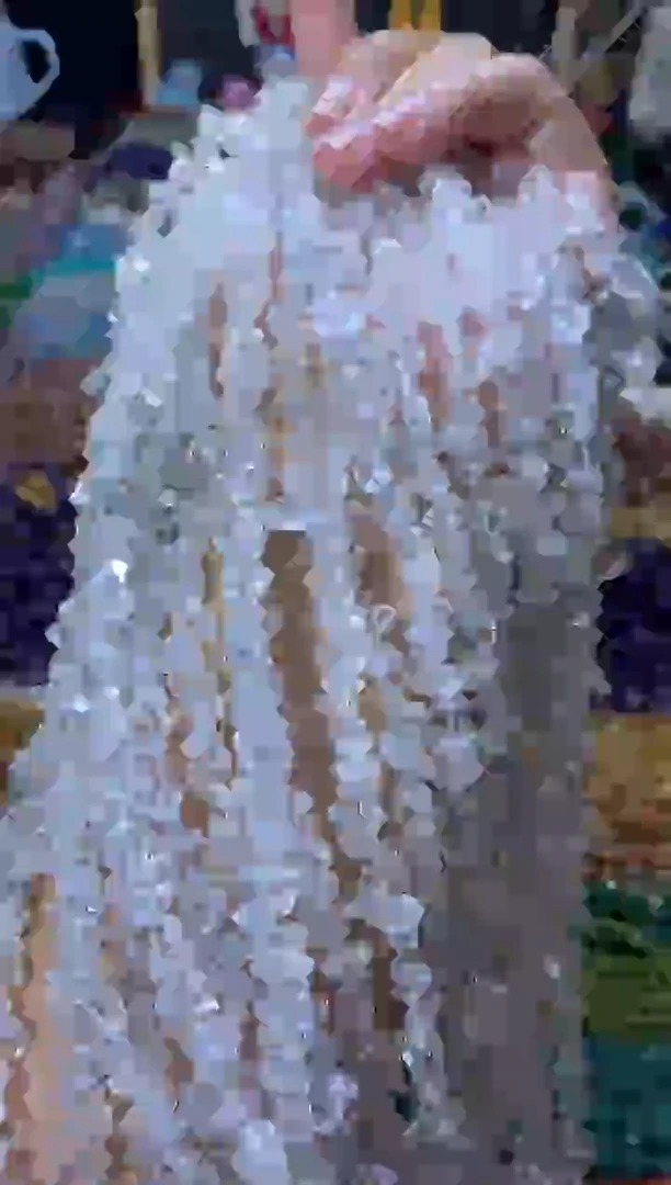 水晶珠宝半成品未镶嵌白水晶