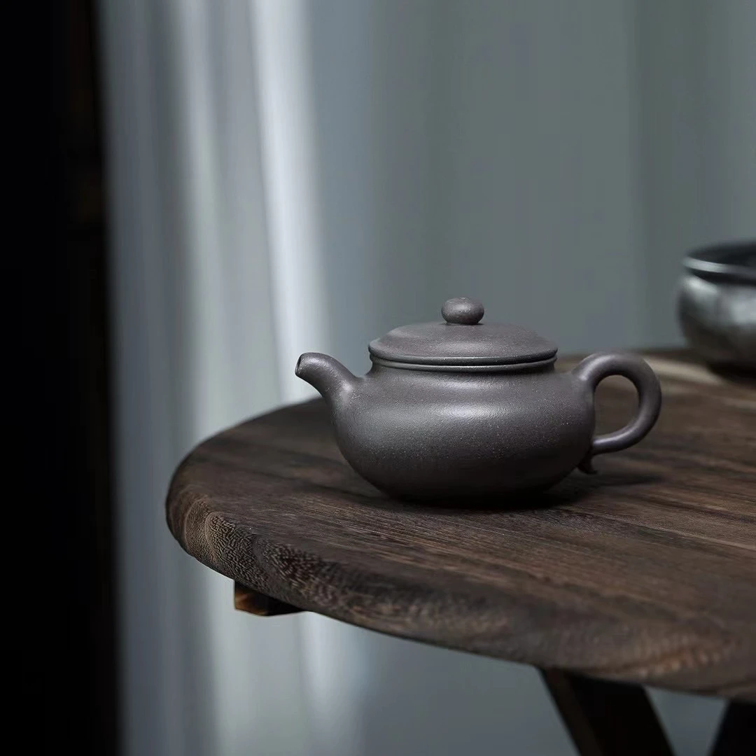 全手工 仿古壶 蟹壳青段200cc