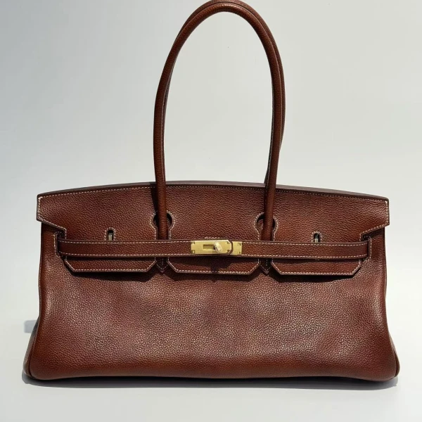 【依琳定制】女士潮流时尚经典气质手拎单肩包XKY-10036-栗子色