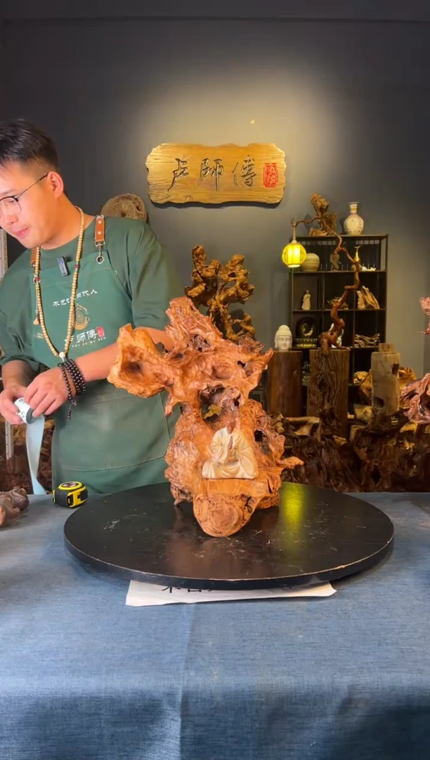 木卢师傅根艺作品（不包含人物摆件）