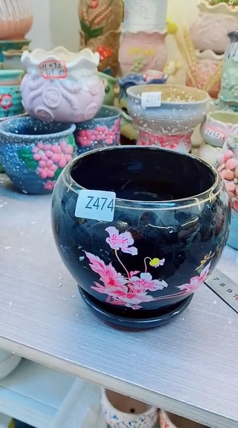 @@陶瓷多肉花盆Z474