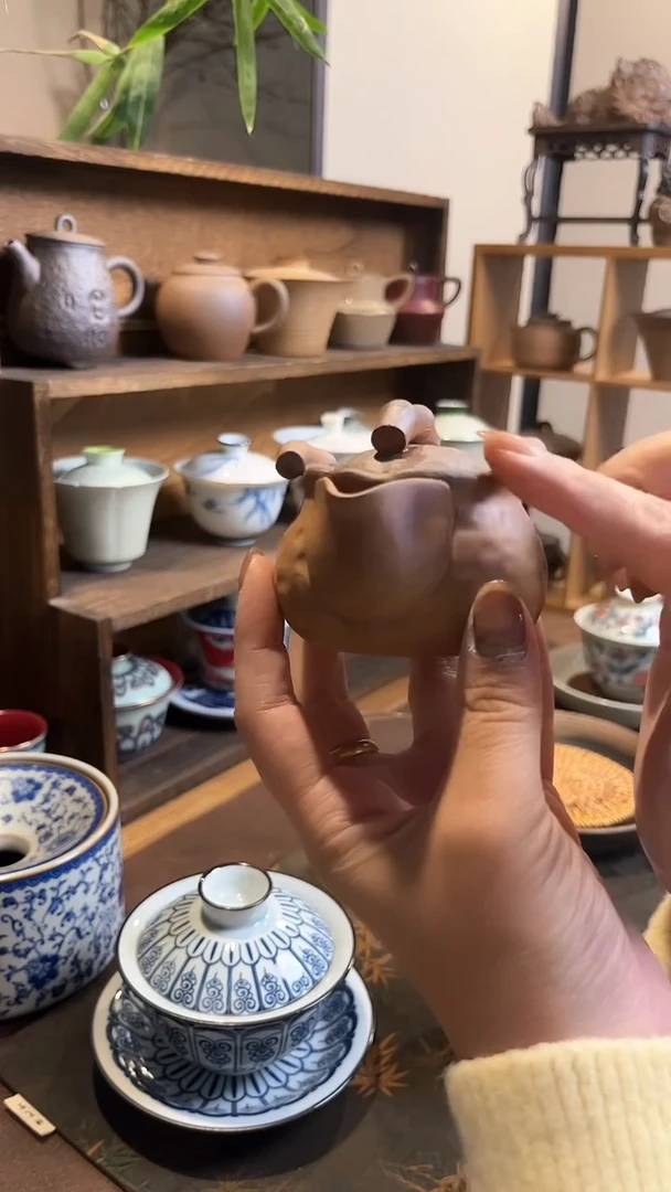 【闪购商品】其他粗陶竹节手抓壶宝瓶