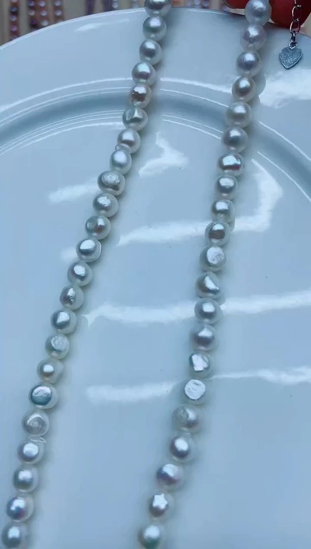 淡水珍珠未镶嵌项链项链多样性发其一