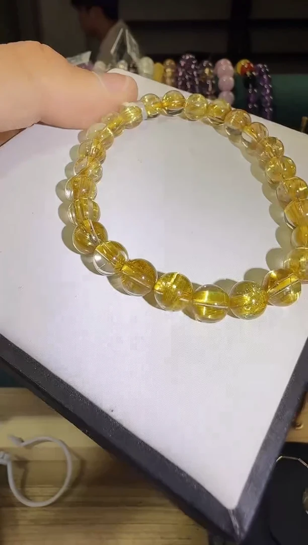 未镶嵌手链水晶晶3769 约7mm