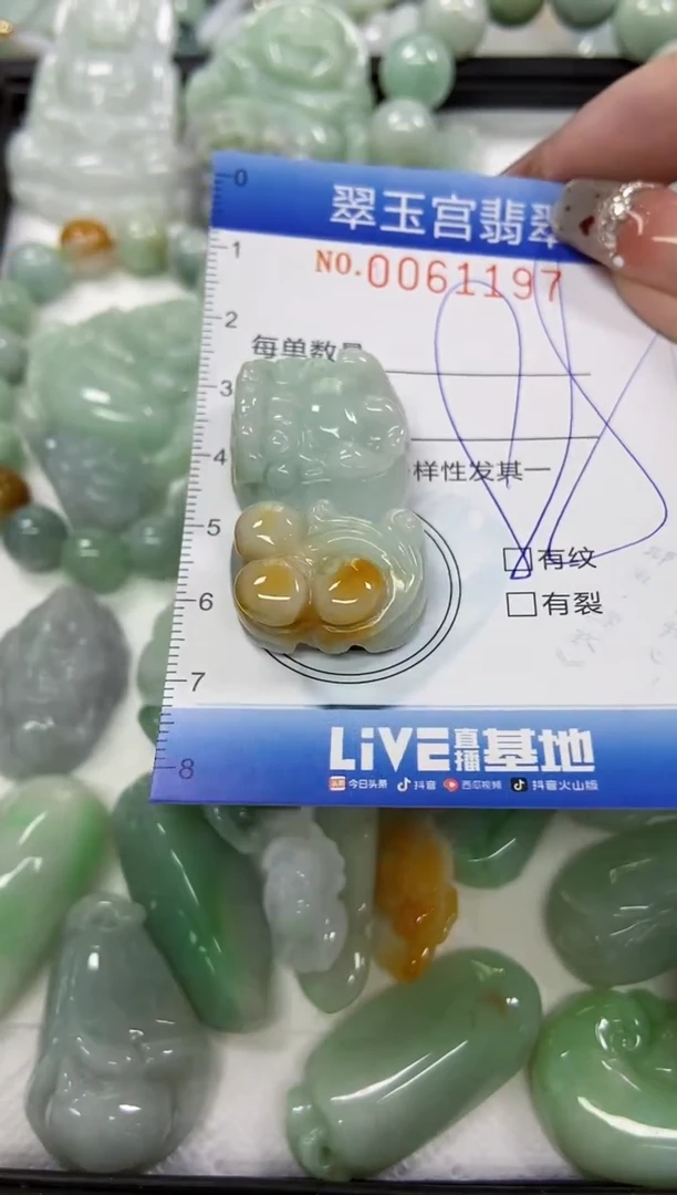 【闪购商品】翡翠颈饰未镶嵌闪购商品0061197