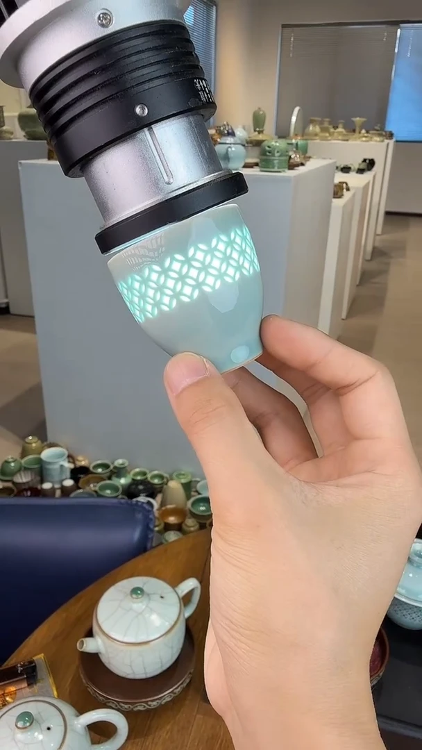 青瓷手工茶器包邮