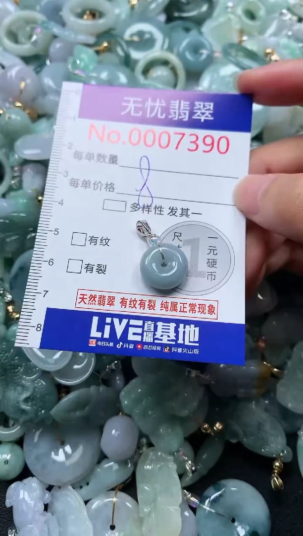 颈饰未镶嵌翡翠7390