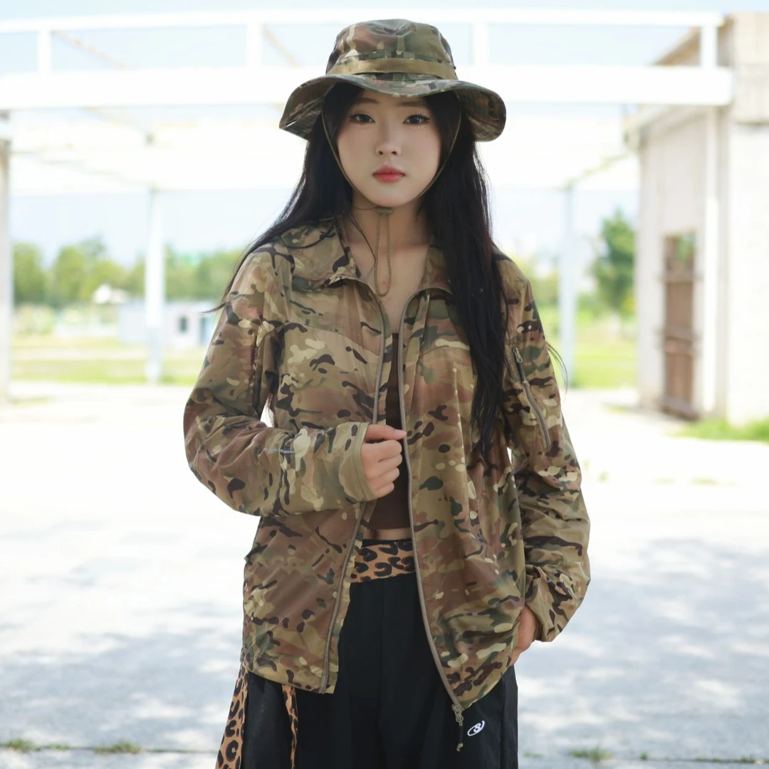 户外战术皮肤衣男士夏季连帽防晒服透气防水轻薄防晒衣防紫外线