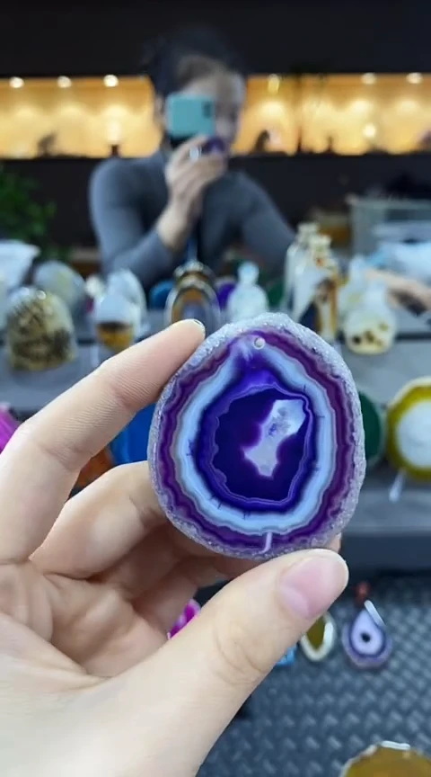 未镶嵌颈饰玛瑙/玉髓月**上玛瑙